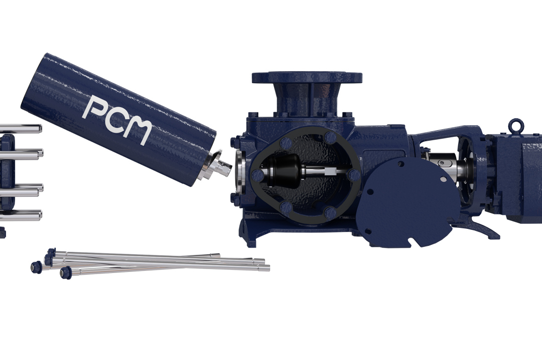 PCM ECOMOINEAU™ MX – The progressive cavity pump equipped with a maintenance in place system as standard.
